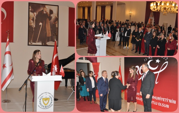 KKTC, Kuruluşunun 39. Yılı Mersin'de Cumhuriyet Resepsiyonuyla Kutlandı