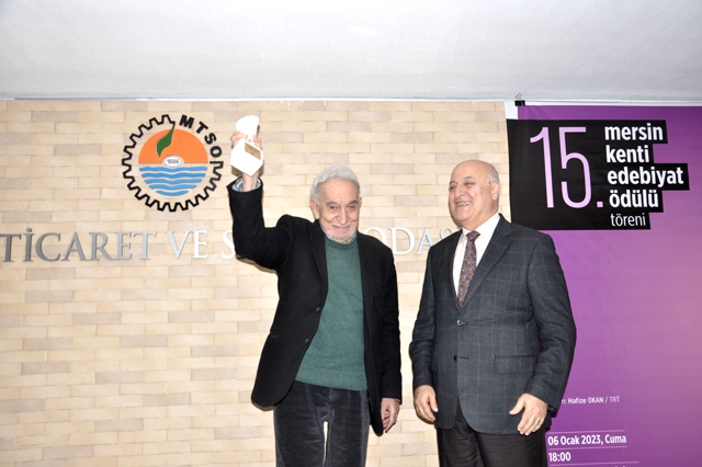 Mersin Kenti Edebiyat Ödülü; Hilmi Yavuz’a Verildi