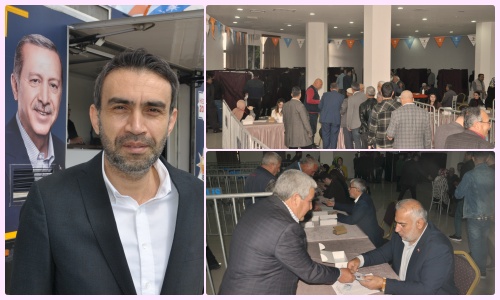 AK Parti Mersin'de  Adaylarını Belirlemek İçin Temayül Yoklaması Yaptı.