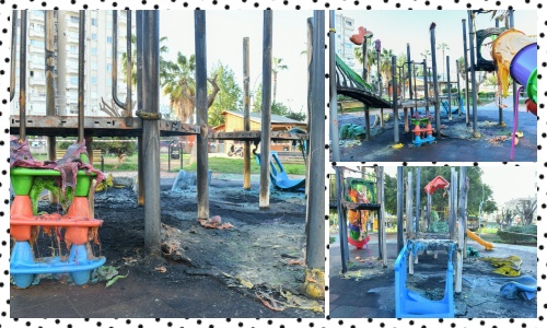 Yenişehir Belediyesi'nin Çocuk Oyun Parkı Gruplarına Çirkin Saldırı