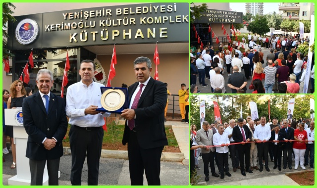 Yenişehir'de  Nuri Ulusu Kütüphanesi Açıldı