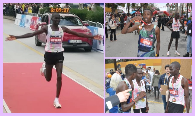 5. Uluslararası Mersin Maratonu'nu Kenyalı Atlet Kıpkorır Kazandı.