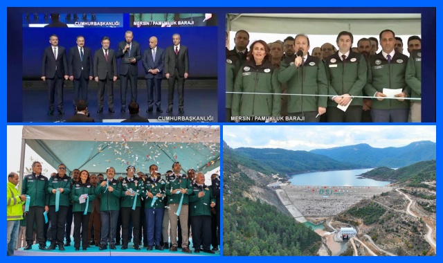 Mersin Pamukluk Barajı Hizmete Açıldı