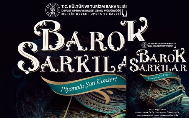 Mersin DOB'nden Barok Şarkılar Konseri