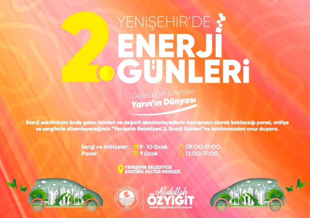 Yenişehir Belediyesi 2. Enerji Günleri Başlıyor 