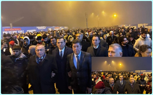 Antakya'da Sessiz Yürüyüşe Başkan Özyiğit Katıldı