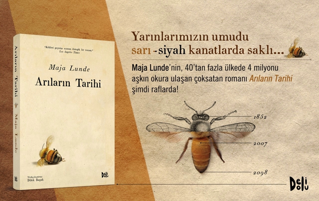  Arıların Tarihi Romanı Türkçe Yayınlandı