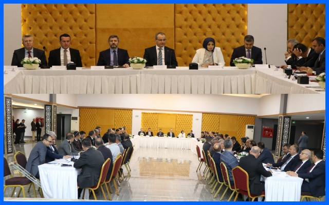 Mersin'de  İl Değerlendirme Kurulu Toplantısı Yapıldı.