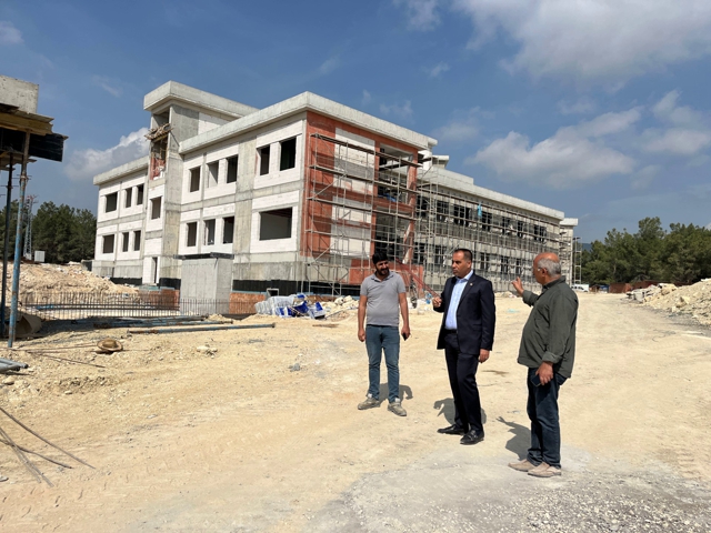 Ali Kıratlı: Mezitli Devlet Hastanesi İnşaatının Yüzde 40’ı Tamamlandı