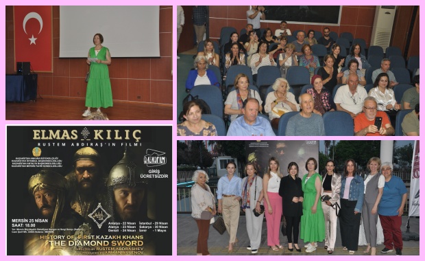 Kazak Yönetmen Rüstem Abdıraş'ın Elmas Kılıç Filmi Mersin'i Büyüledi