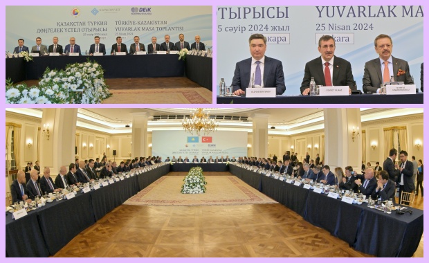 Türkiye - Kazakistan Yuvarlak Masa Toplantısı Yapıldı