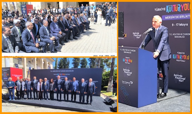 Mersin Kültür Yolu Festivali, Düzenlenen Törenle Kapılarını Açtı.