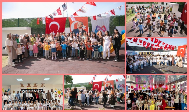 MİNİKLER ANNELERİNE SEVGİYİ OYUNLARLA ANLATTI
