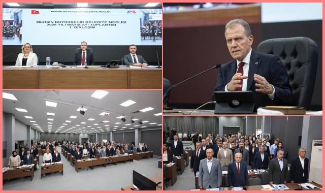 MERSİN BÜYÜKŞEHİR MECLİSİ’NİN MAYIS İLK BİRLEŞİMİNE BAŞKAN SEÇER BAŞKANLIK ETTİ