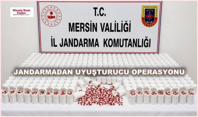 JANDARMADAN UYUŞTURUCU OPERASYONU