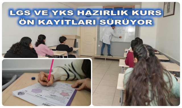 MERSİN BÜYÜKŞEHİR’İN LGS VE YKS HAZIRLIK KURS ÖN KAYITLARI SÜRÜYOR