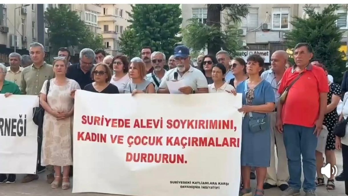 Suriye'deki Katliamlara Karşı Katliamı Durdurun Çağrısı 