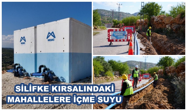 SİLİFKE KIRSALINDAKİ MAHALLELERE İÇME SUYU