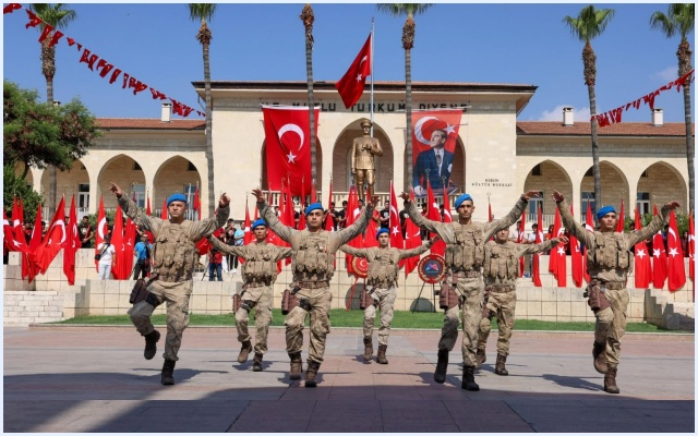 MERSİN’DE 30 AĞUSTOS ZAFER BAYRAMI COŞKUSU