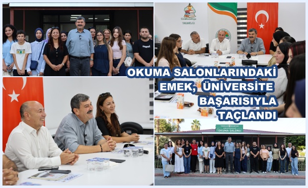OKUMA SALONLARINDAKİ EMEK, ÜNİVERSİTE BAŞARISIYLA TAÇLANDI