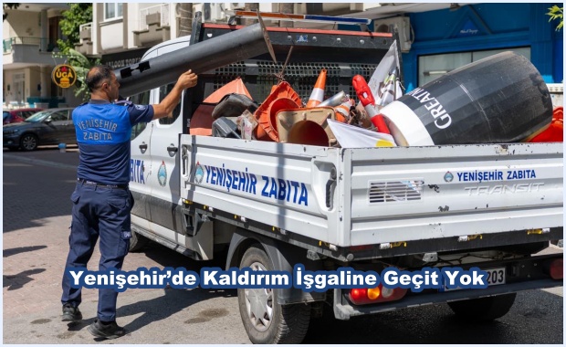 Yenişehir’de Kaldırım İşgaline Geçit Yok