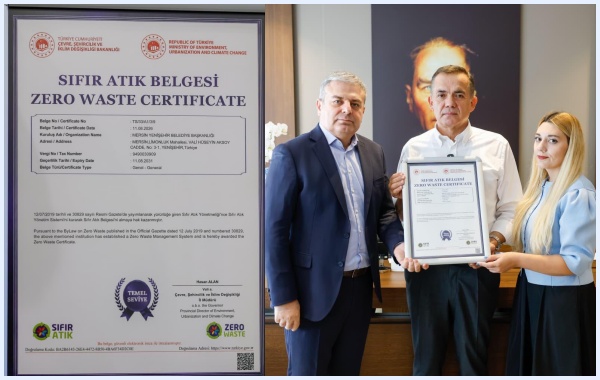 Yenişehir’in Sıfır Atık Çalışmaları Belgelendi