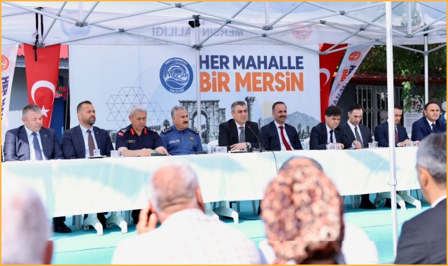 HER MAHALLE BİR MERSİN PROGRAMI AYVAGEDİĞİ’NDE BAŞLADI