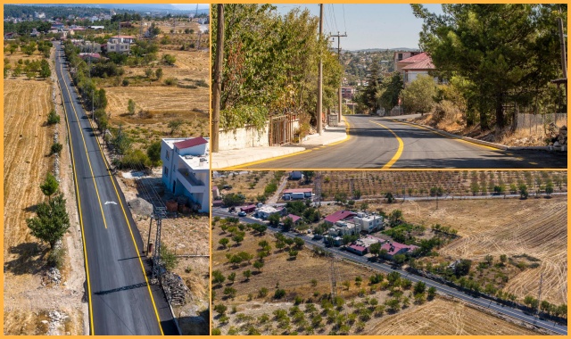 GÜLNAR’DA  BULGARA CADDESİ YENİLENDİ