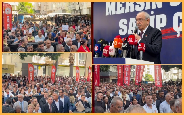 CHP Genel Başkanı Kılıçdaroğlu Mersin’de