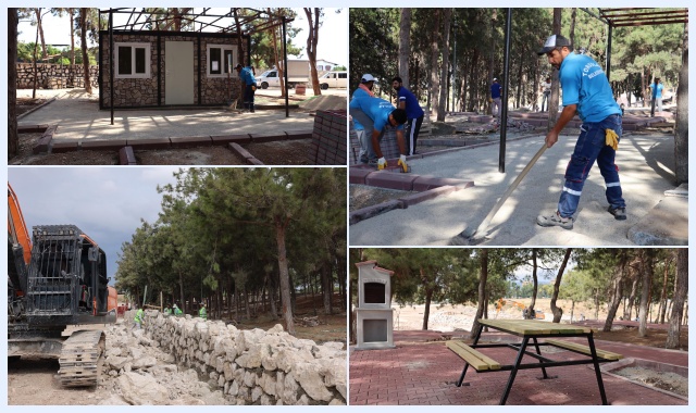 TOROSLAR’DA PİKNİK ALANINLARINDA YENİLEME ÇALIŞMALARI