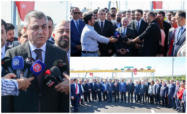 Çeşmeli-Kızkalesi Otoyolu Ulaşıma Açıldı