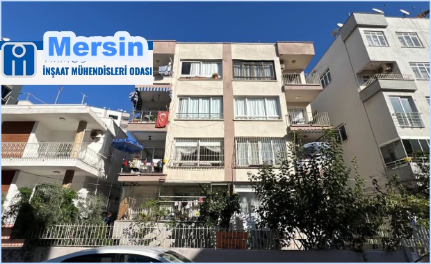 İMO Mersin'den Açıklama: Mersin'de 3 Katlı Binada Zemin Çökmesi: 