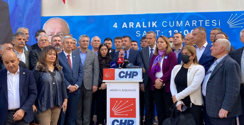 Ağbaba, Mersinlileri CHP Genel Başkanı Kılıçdaroğlu'nun Katılacağı Mersin Mitingine Davet Eti