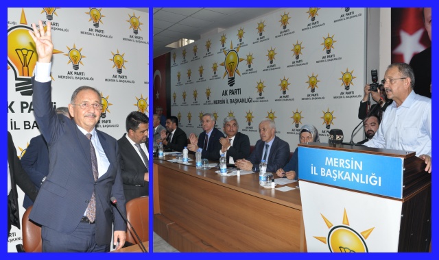 AK Parti Genel Başkan Yardımcısı Özhaseki, Mersin'de Partililere Seslendi