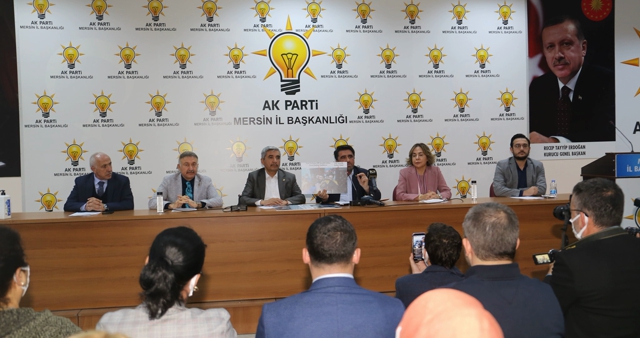 AK Parti Mersin İl Başkanı Ercik: CHP Miting Öncesi Algı Oluşturuyor
