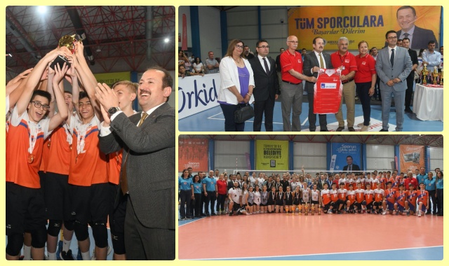 Dört Bin Beş Yüz Sporcunun Katıldığı Yenişehir Voleybol  Festivali  Altyapılar Şampiyonası Sona Erdi