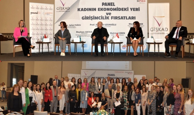 GİŞKAD, Kadınların Ekonomideki Yeri ve Girişimcilik Fırsatları Paneli Düzenledi
