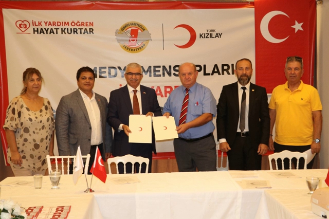 Medya Mensupları İlk Yardım Bilgilendirme İşbirliği Protokolü Adana’da İmzalandı