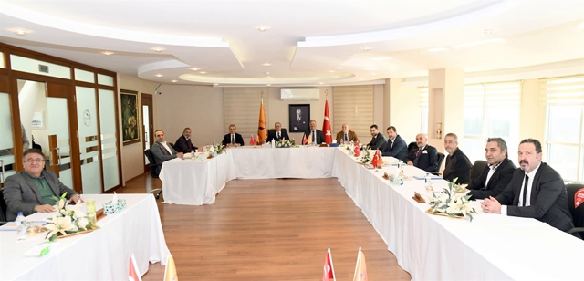 Mersin-Tarsus OSB Müteşebbis Heyet Toplantısı Vali Su'nun Başkanlığında Gerçekleştirildi