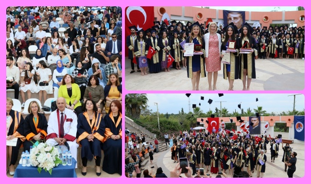 Mersin Üniversitesi Hemşirelik Fakültesi İlk Mezunlarını Verdi