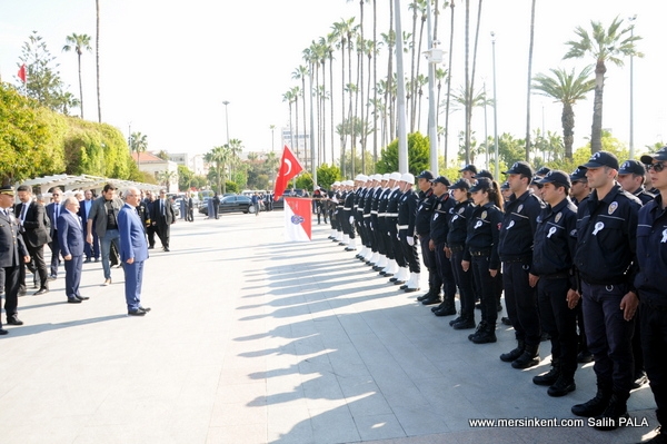 Mersin'de Türk Polis Günü Törenlerle Kutlandı