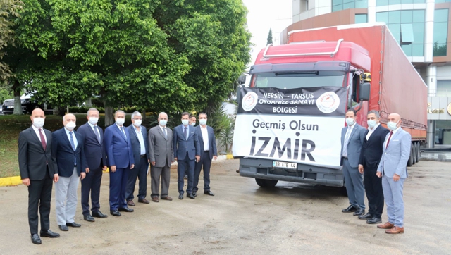 MTOSB’den İzmir’e Debrem Yardımı 