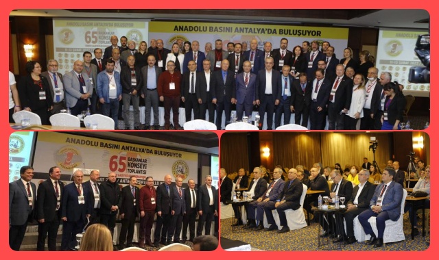 TGF 65. Başkanlar Konseyi Antalya’da Toplandı
