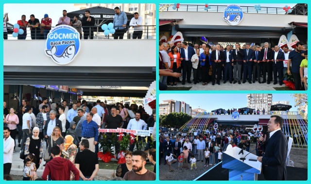 Yenişehir Göçmen Balık Pazarı  Açıldı