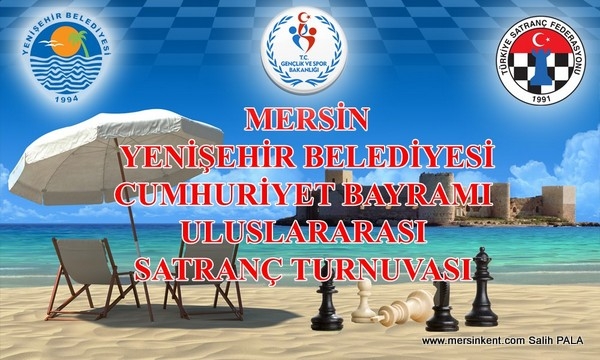 Yenişehir Belediyesi'nden Bol Ödüllü Cumhuriyet Santranç Turnuvası